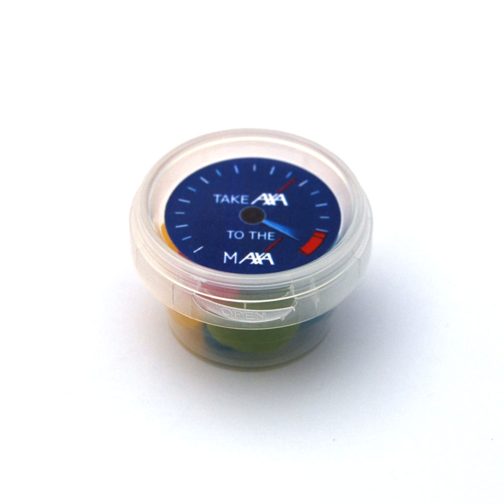Promotional jelly beans pot